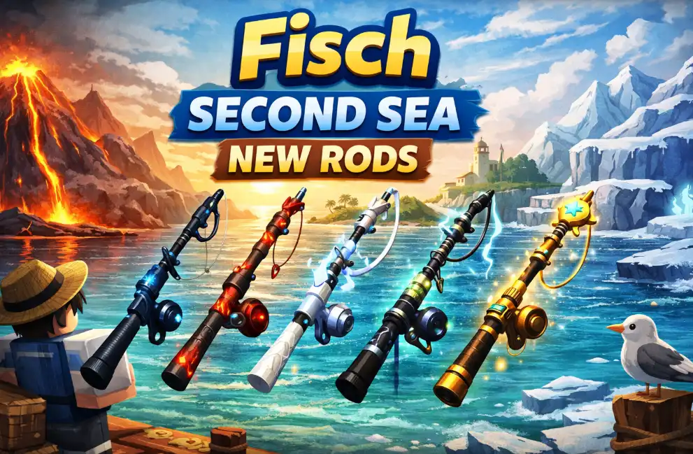 Fisch Second Sea New Rods