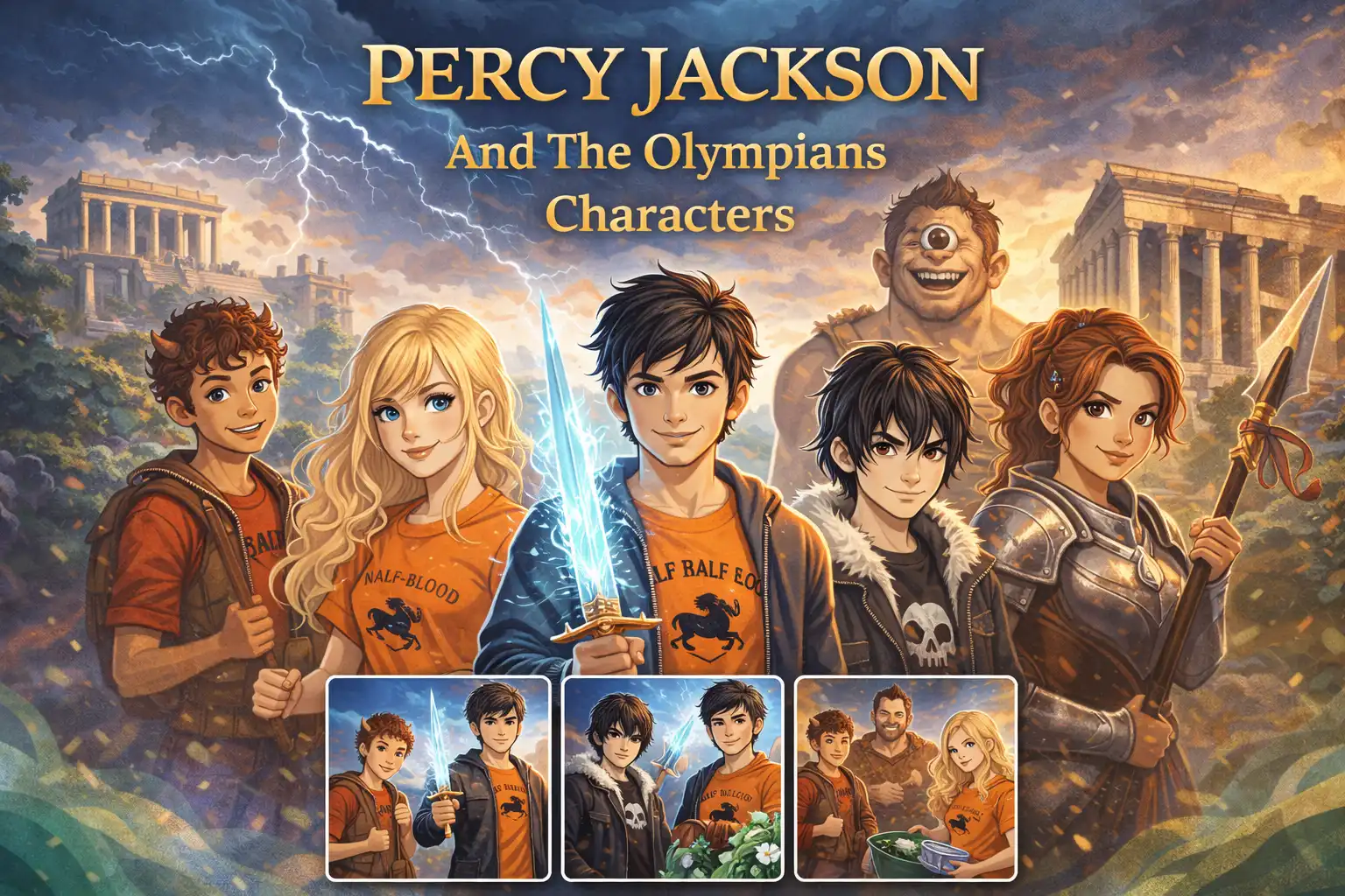Percy Jackson And The Olympians Characters