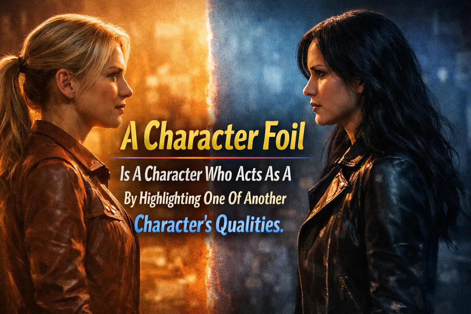 A Character Foil Is A Character Who Acts As A By Highlighting One Of Another Character’s Qualities.
